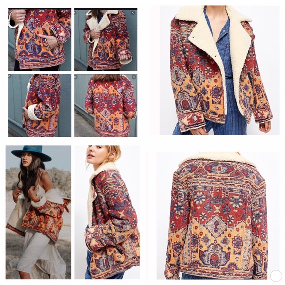 Free People Star Valley Coat. NWT. - Picture 2 of 8